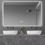 Mercio Rectangle Led Mirror 1200 x 750mm